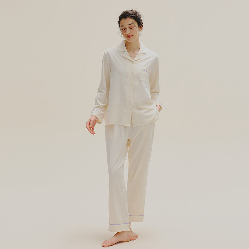Long Sleeve Cotton Homewear Suit