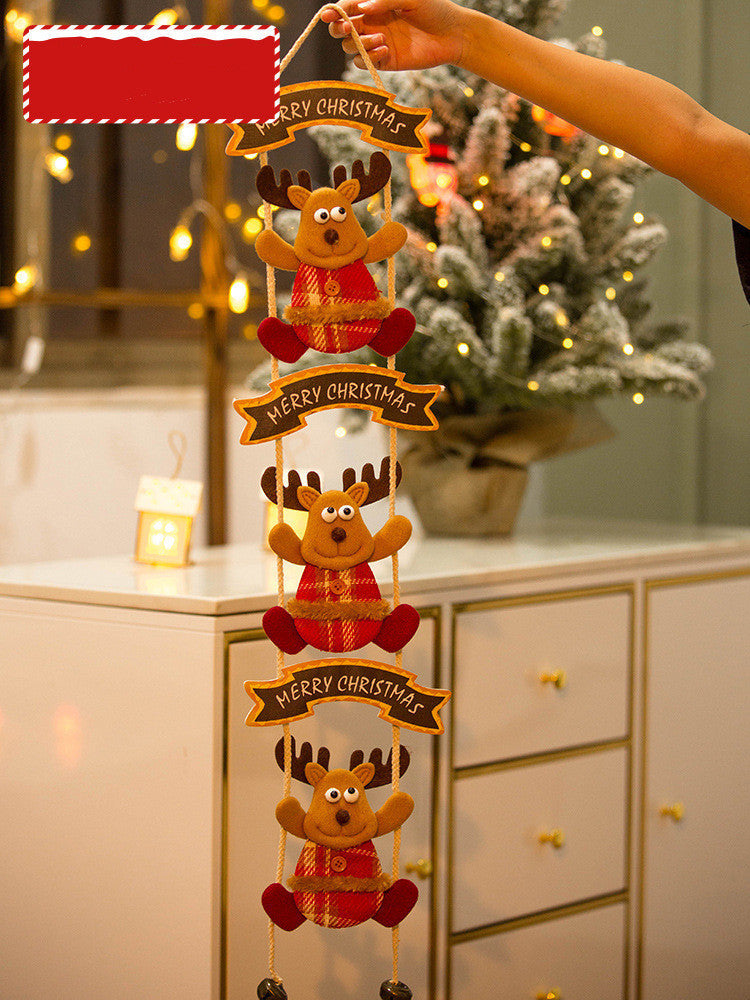 Christmas Tree Pendant Garland Door Hanging