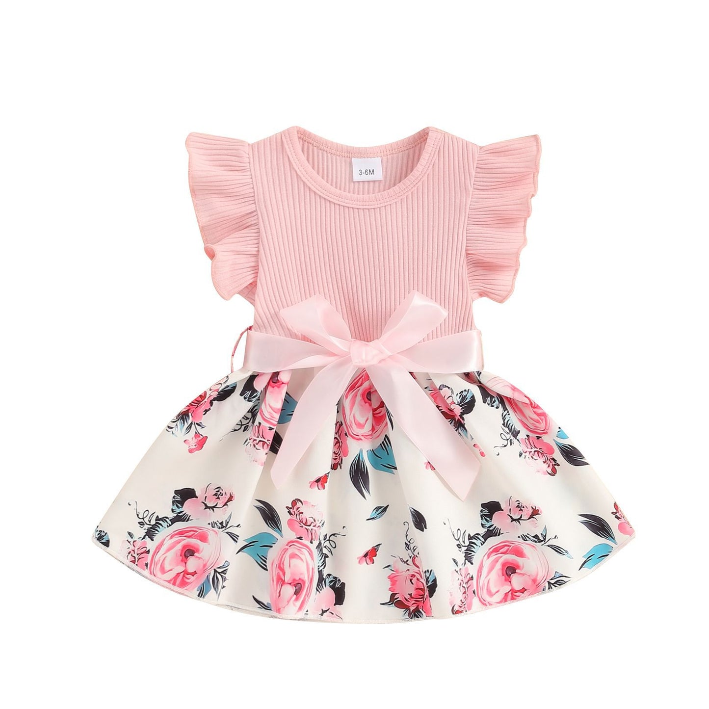 Girls Dress Summer Sleeveless Digital Printing