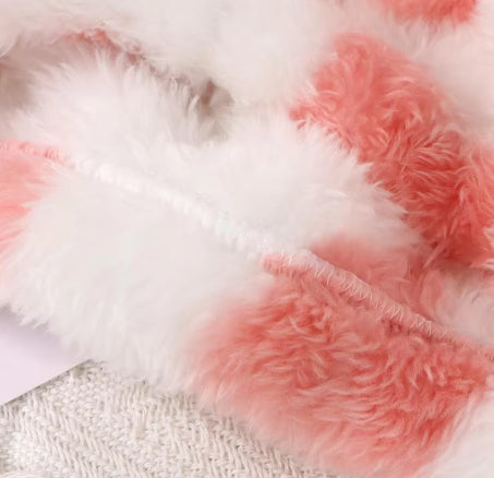 Fleece Padded Coat Puff Velvet Surface Western Style All-matching Baby Boy And Baby Girl Warm Top