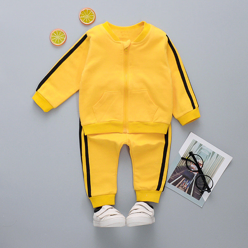 Boys Long Sleeve Two Piece Suit