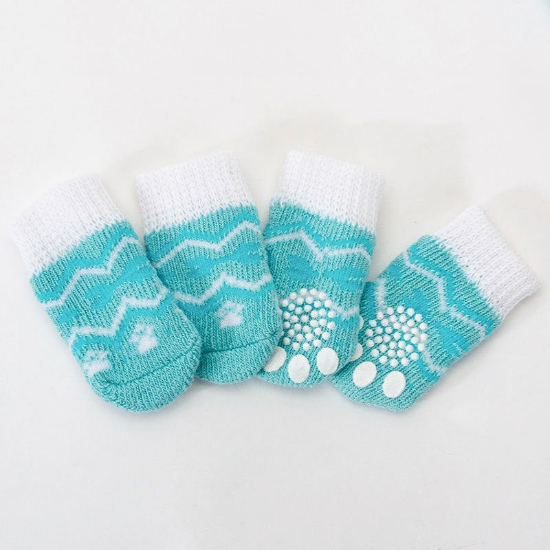 Pet Socks Non-slip Bottom Dog Foot Cover
