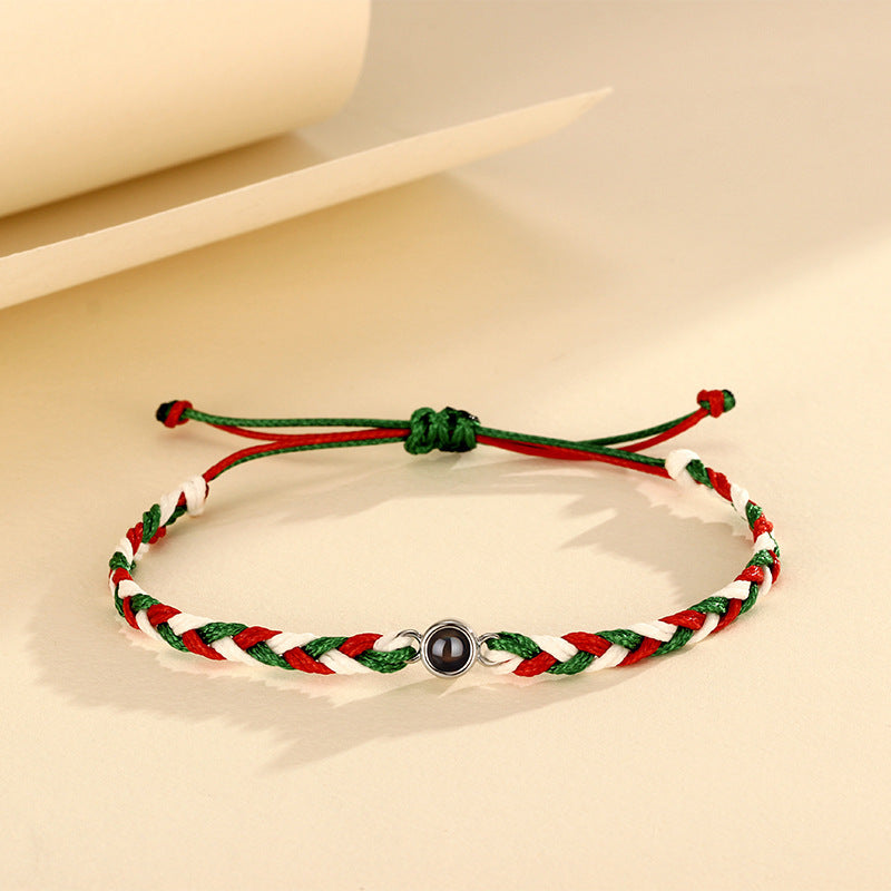 Christmas Gift Projection Couple Carrying Strap
