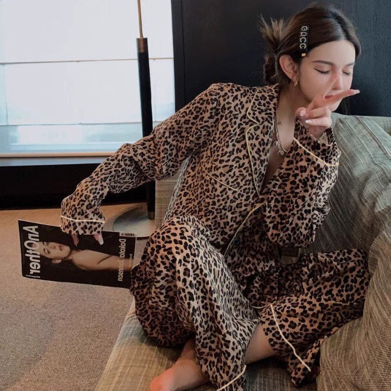 Women's Long-sleeved Pajamas Homewear Suit