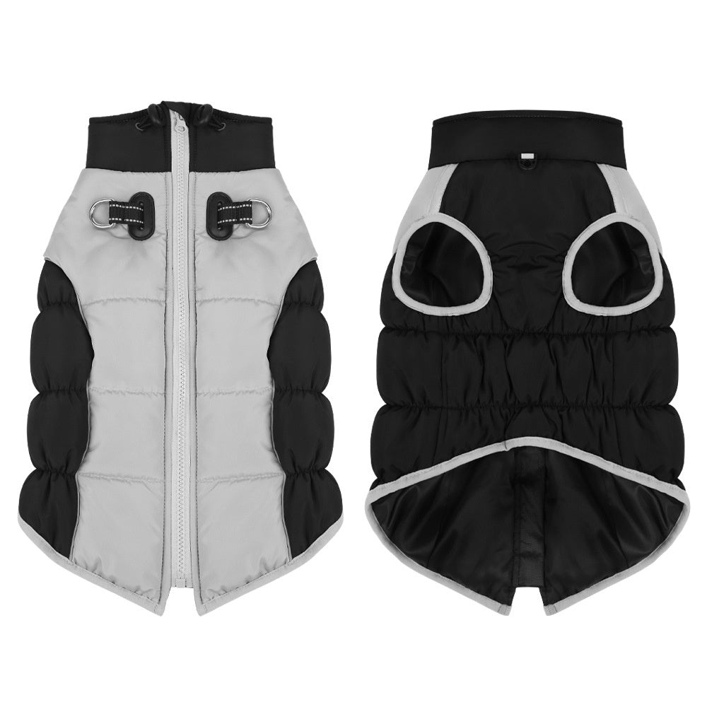 Pet Winter Clothes Windproof Medium And Large
