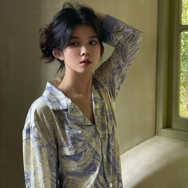 Women's Pajamas Autumn And Winter Homewear
