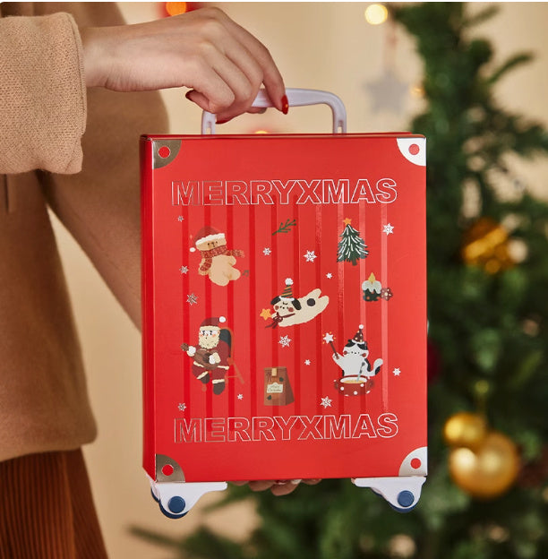 Christmas Gift Candy Baking Snowflake Crisp Gift Box