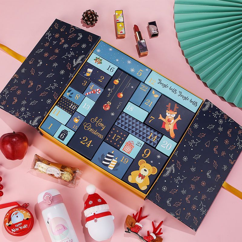 Countdown Calendar Christmas Eve Gift Box