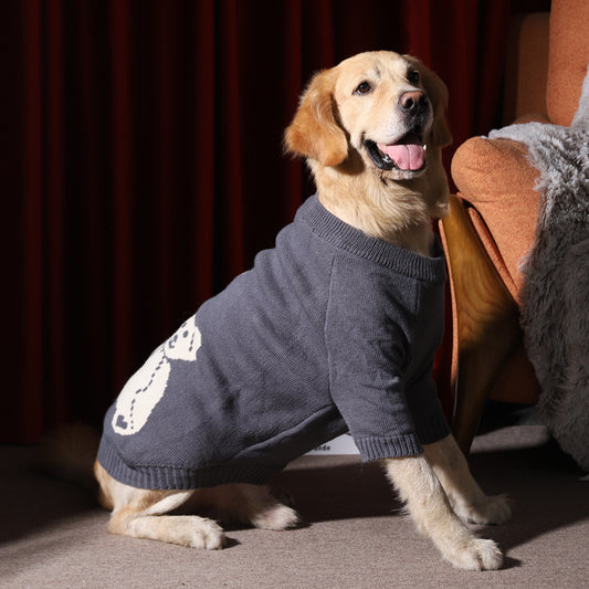 Pet Winter Thickening Large Dog Clothes Sweater