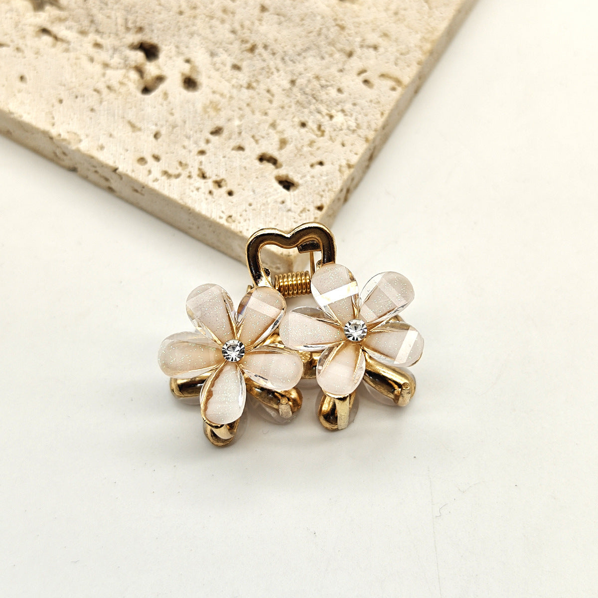 Mini Flowers Small Hair Accessory Hair Accessories Trumpet Simplicity