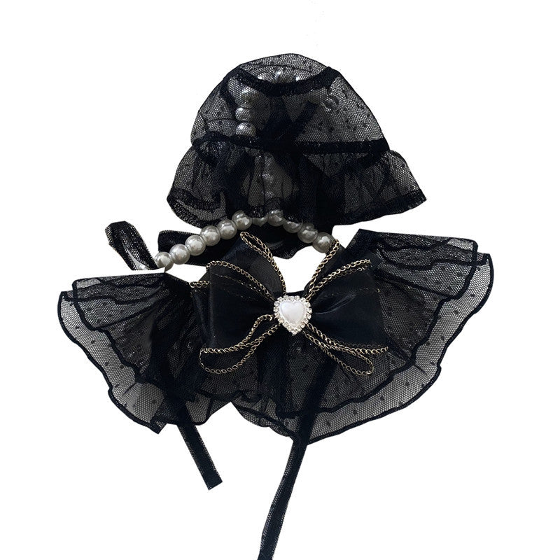 Netizens Cats Dogs Pets Lace Bibs Hats Clothes