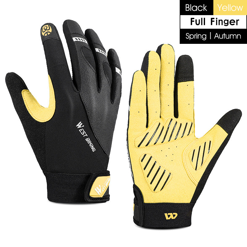 Bicycle And Motorcycle Shock-absorbing Gloves Outdoor Equipment