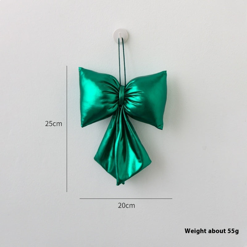 Christmas Decorative Bowknot Scene Layout