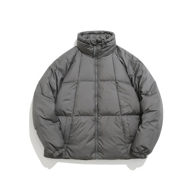 Japanese-style Retro Basic Style Workwear Down Jacket Boys And Girls Bread Coat