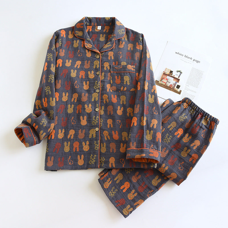 Suit Spring Thin Cartoon Women's Homewear