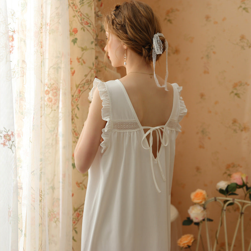 Summer Sleeveless New Nightdress Suspender Pajamas Homewear