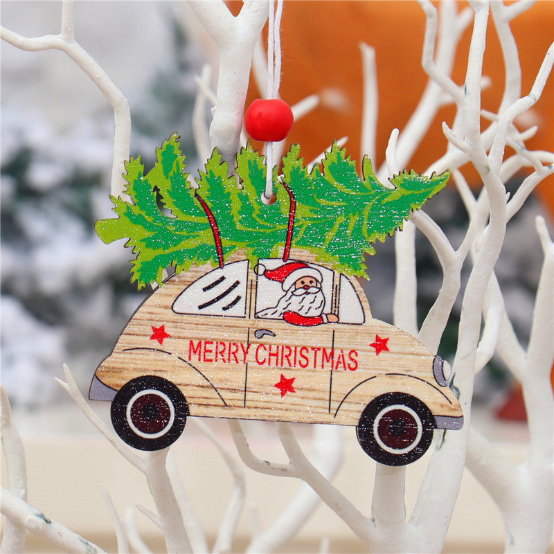 Christmas Decorations Window Scene Layout Props