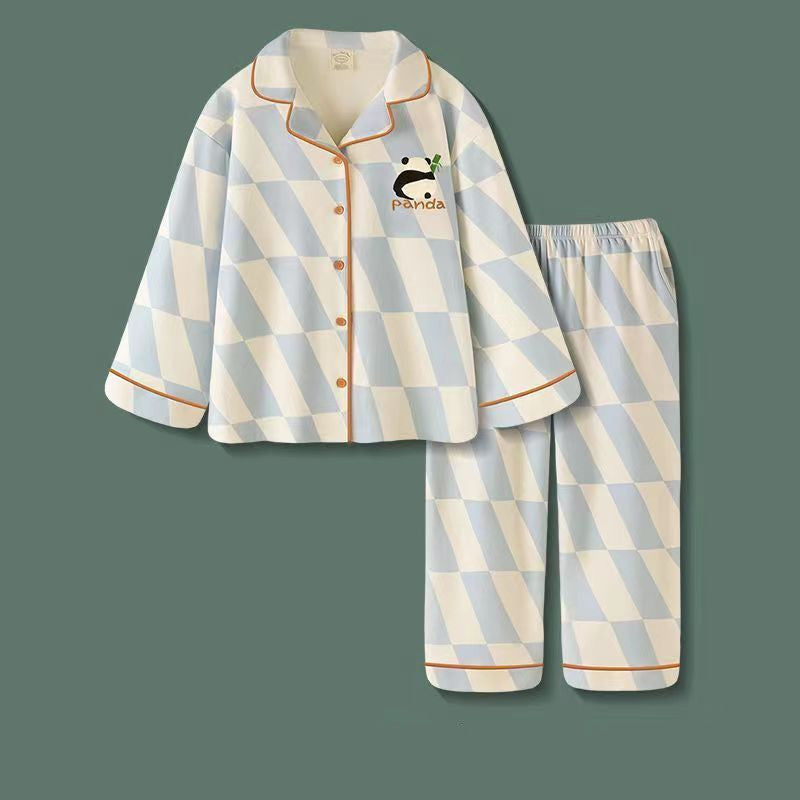 Couple Pajamas Autumn And Winter Men's And Women's Homewear Suit Suitable For Daily Wear