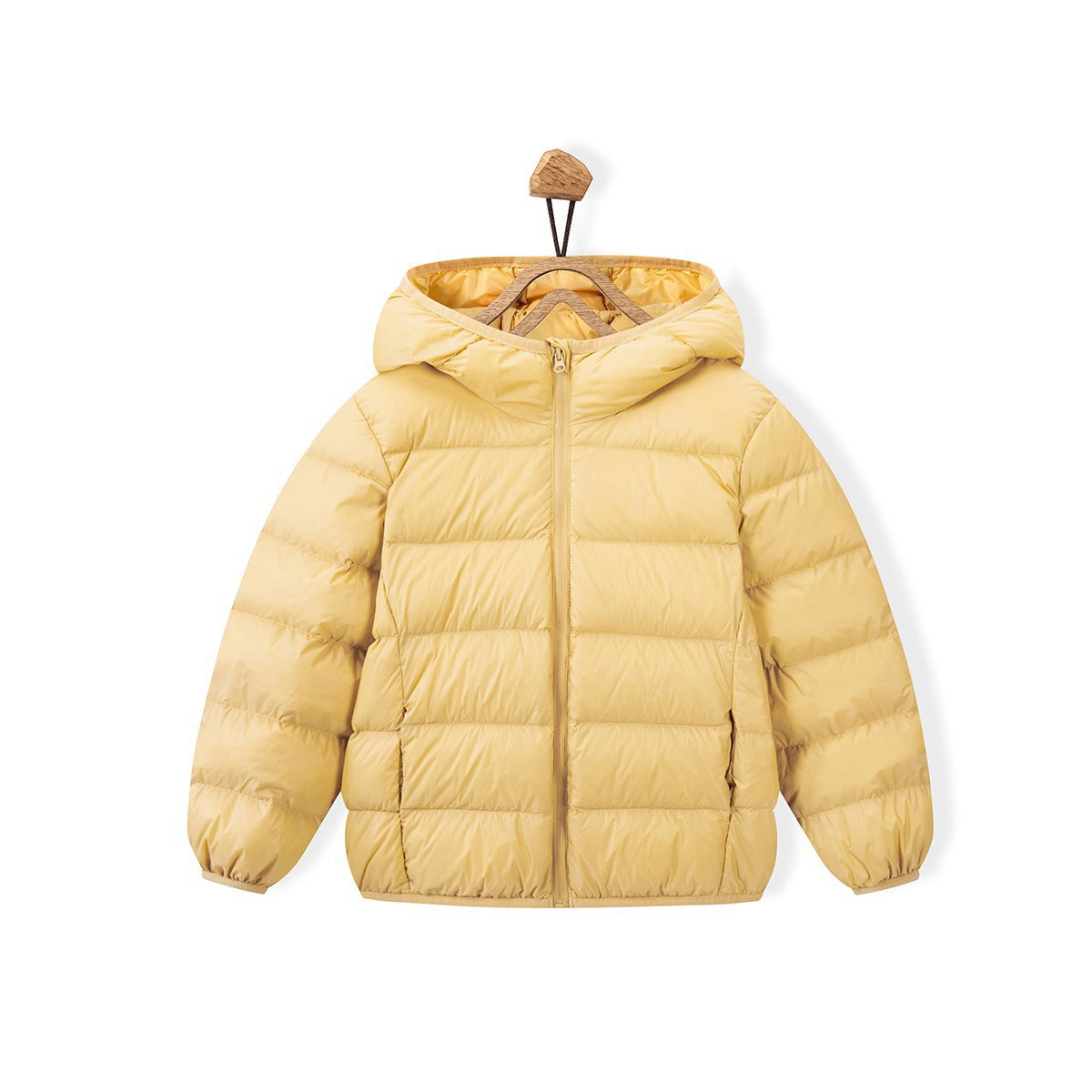 New Boys And Girls Hooded Down Jacket