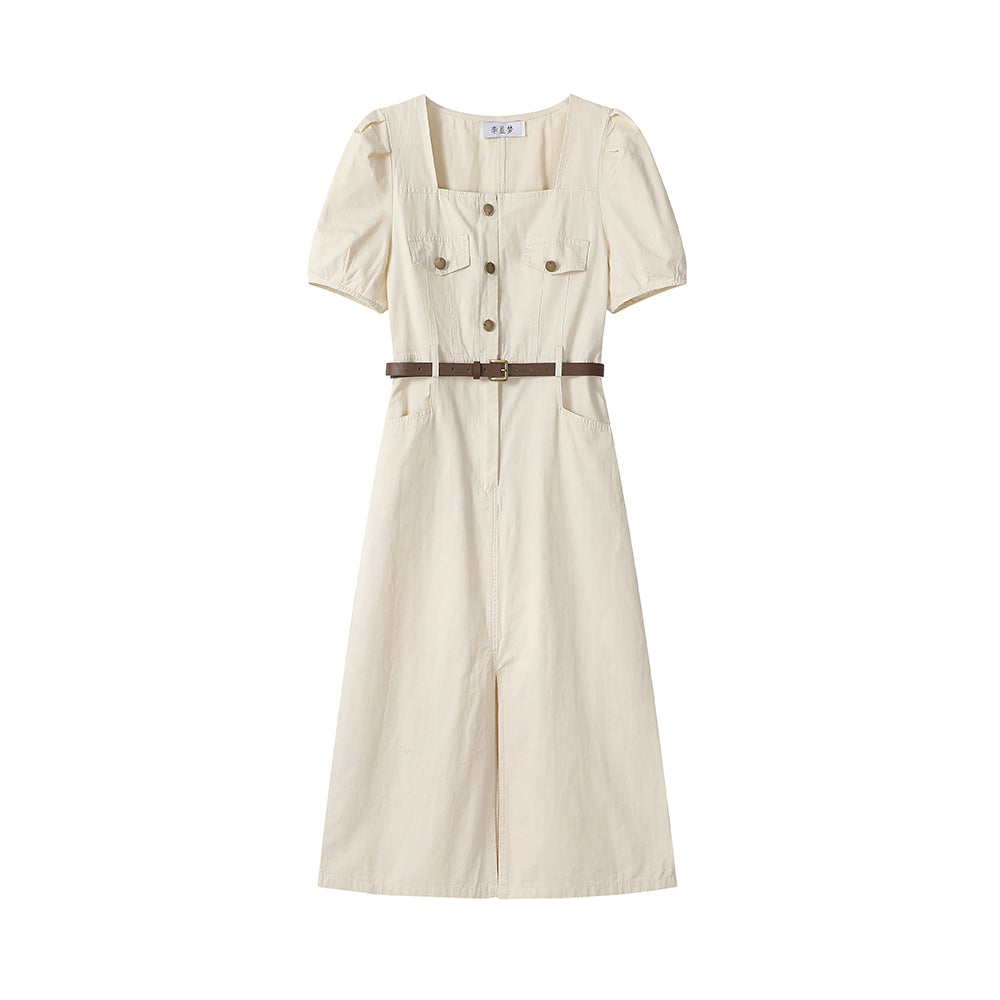 Casual Vintage Harboring Denim Dress