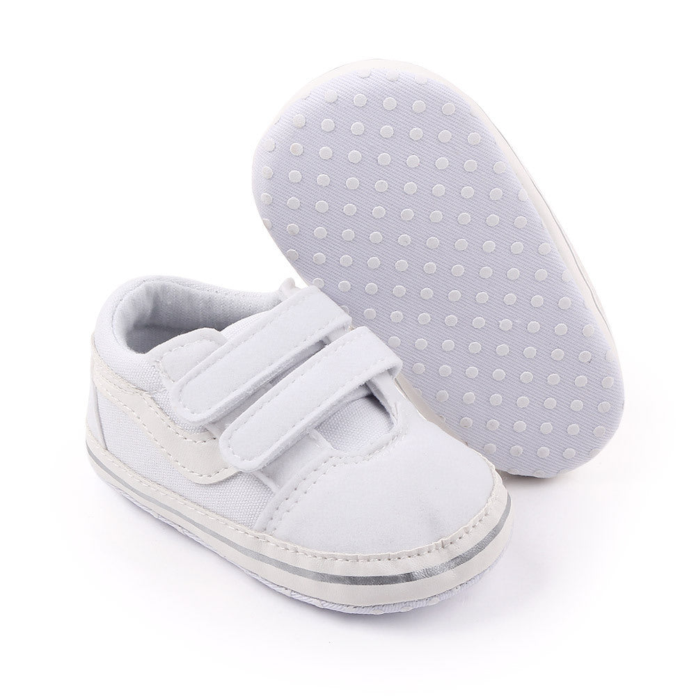 Mooie Pasgeboren Baby Meisje Jongen Zachte Zool Schoen