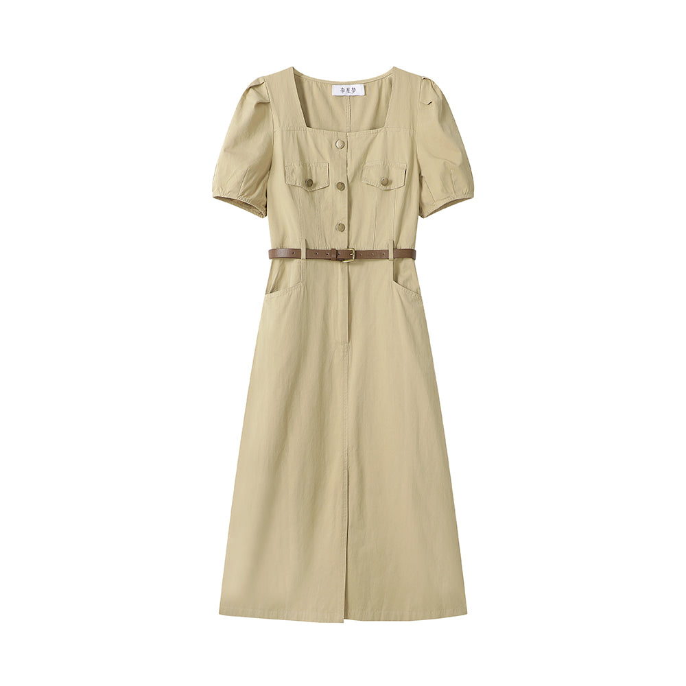 Casual Vintage Harboring Denim Dress