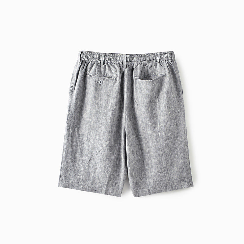 Men's Casual Loose Linen Shorts