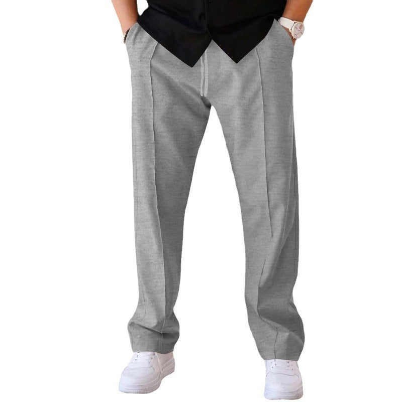 Men's Summer Loose Straight Exercise Casual Pants