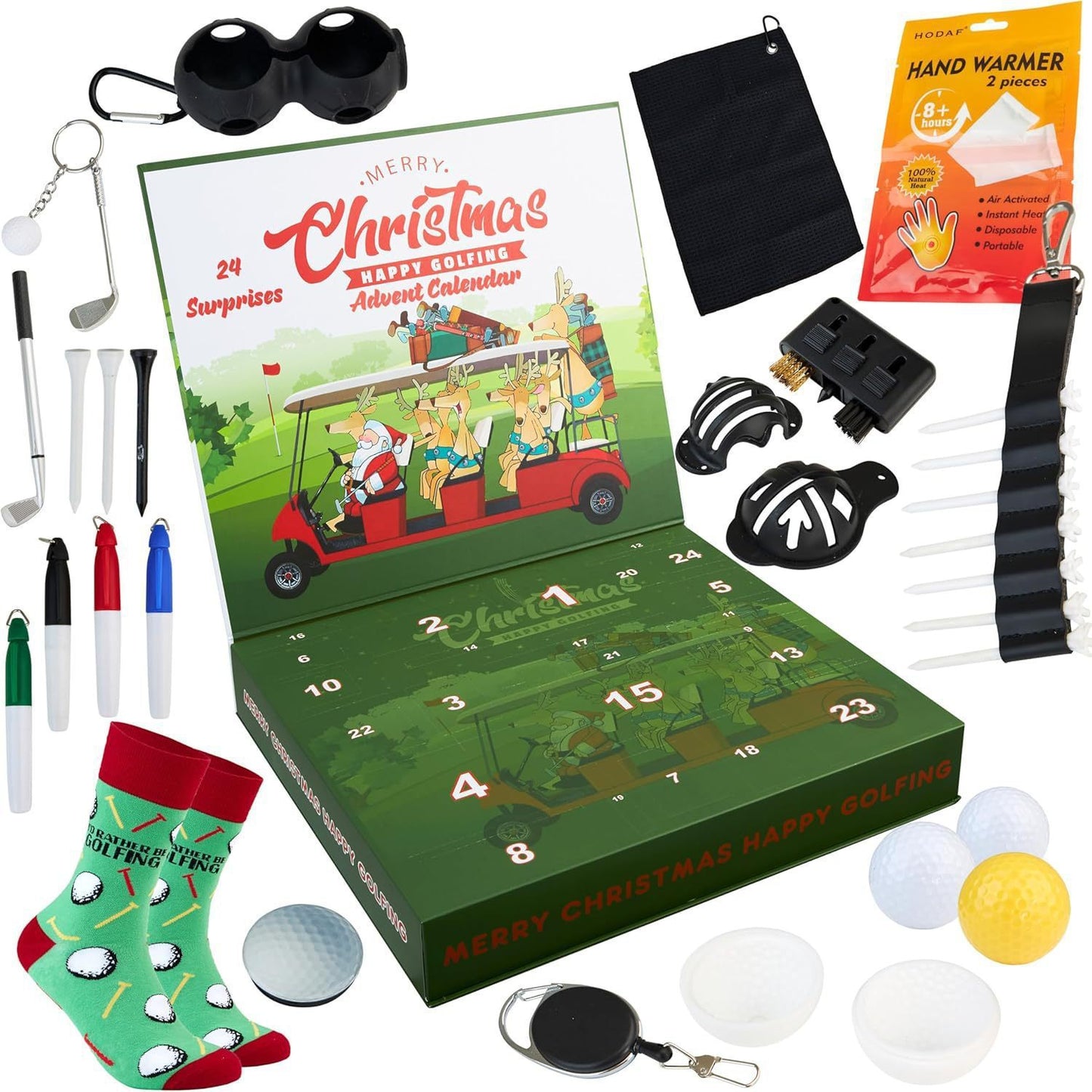 Golf Advent Calendar 2 Men's Adult Christmas Box