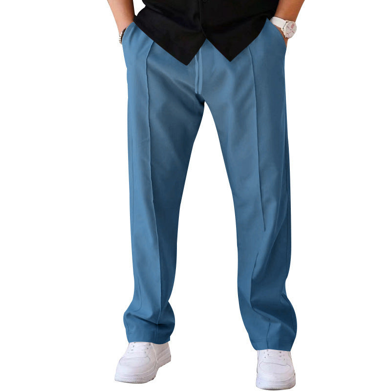 Men's Summer Loose Straight Exercise Casual Pants