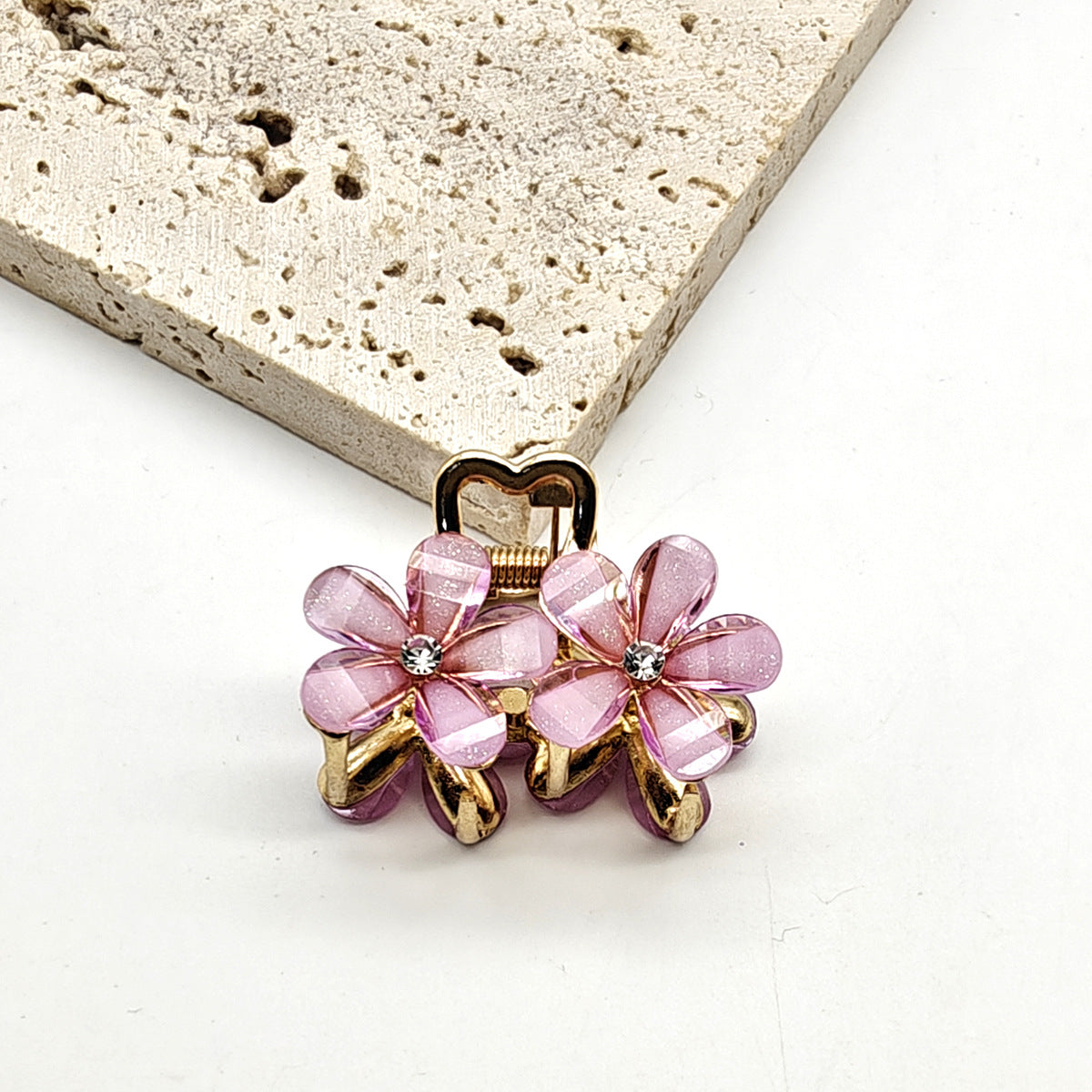 Mini Flowers Small Hair Accessory Hair Accessories Trumpet Simplicity