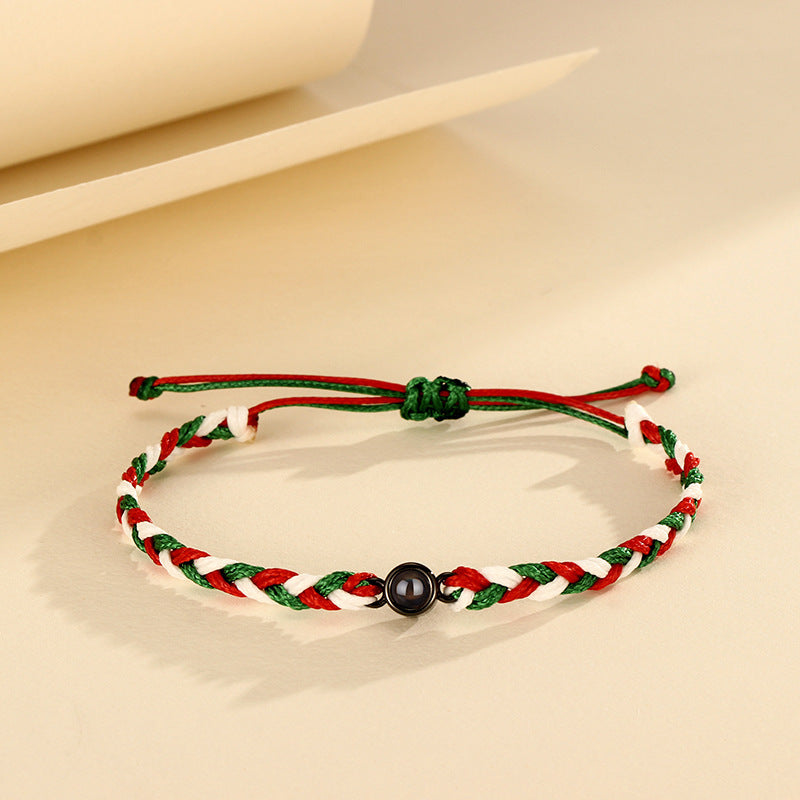 Christmas Gift Projection Couple Carrying Strap