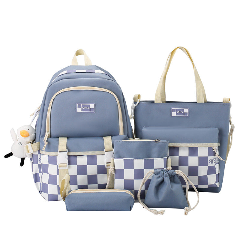Primary School Student Schoolbag Girls' Lightweight Korean Style Large Capacity Backpack Children's Backpack
