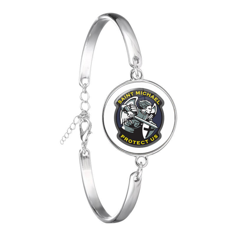 Fashion Angel Pattern Bracelet For Men And Women