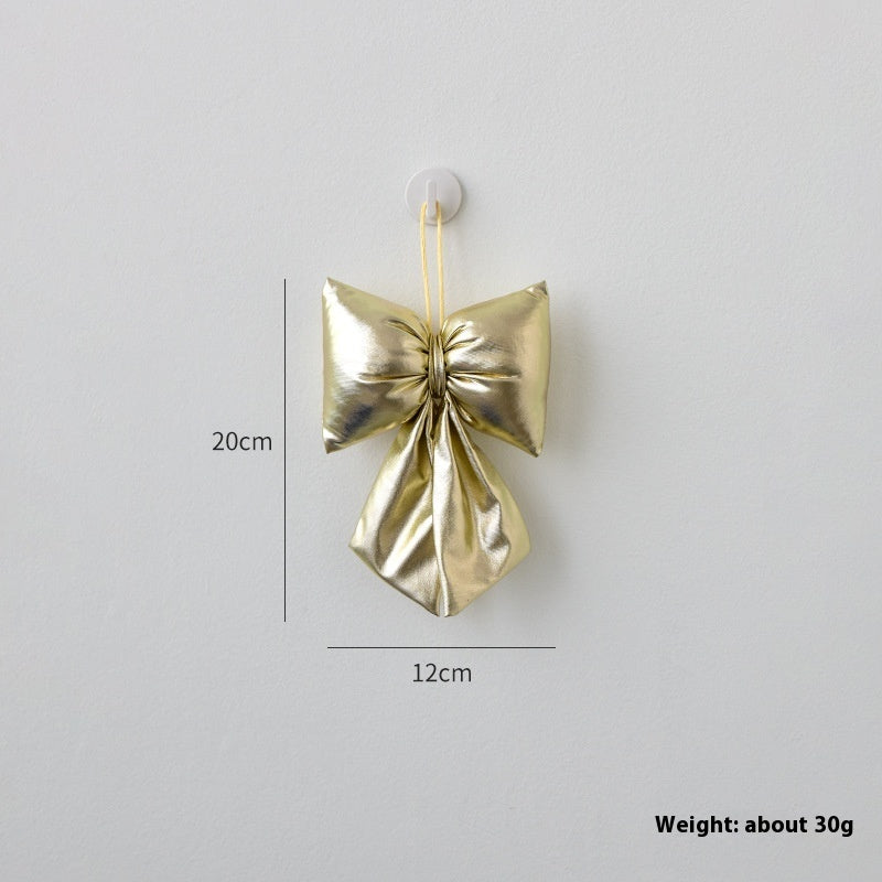 Christmas Decorative Bowknot Scene Layout