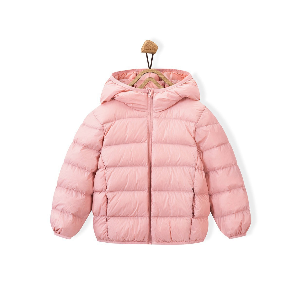 New Boys And Girls Hooded Down Jacket