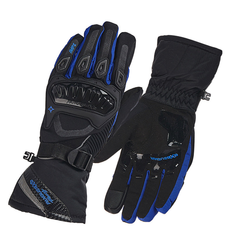 Winter Motorcycle Gloves Warm Water And Windproof Four Seaso