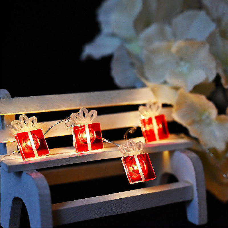 Christmas Decoration Gift Box Shape String