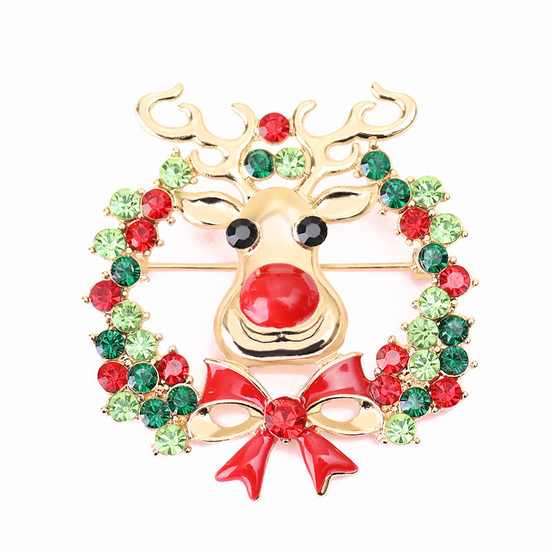 Christmas Stocking Bells Candies Christmas Snowman Corsage