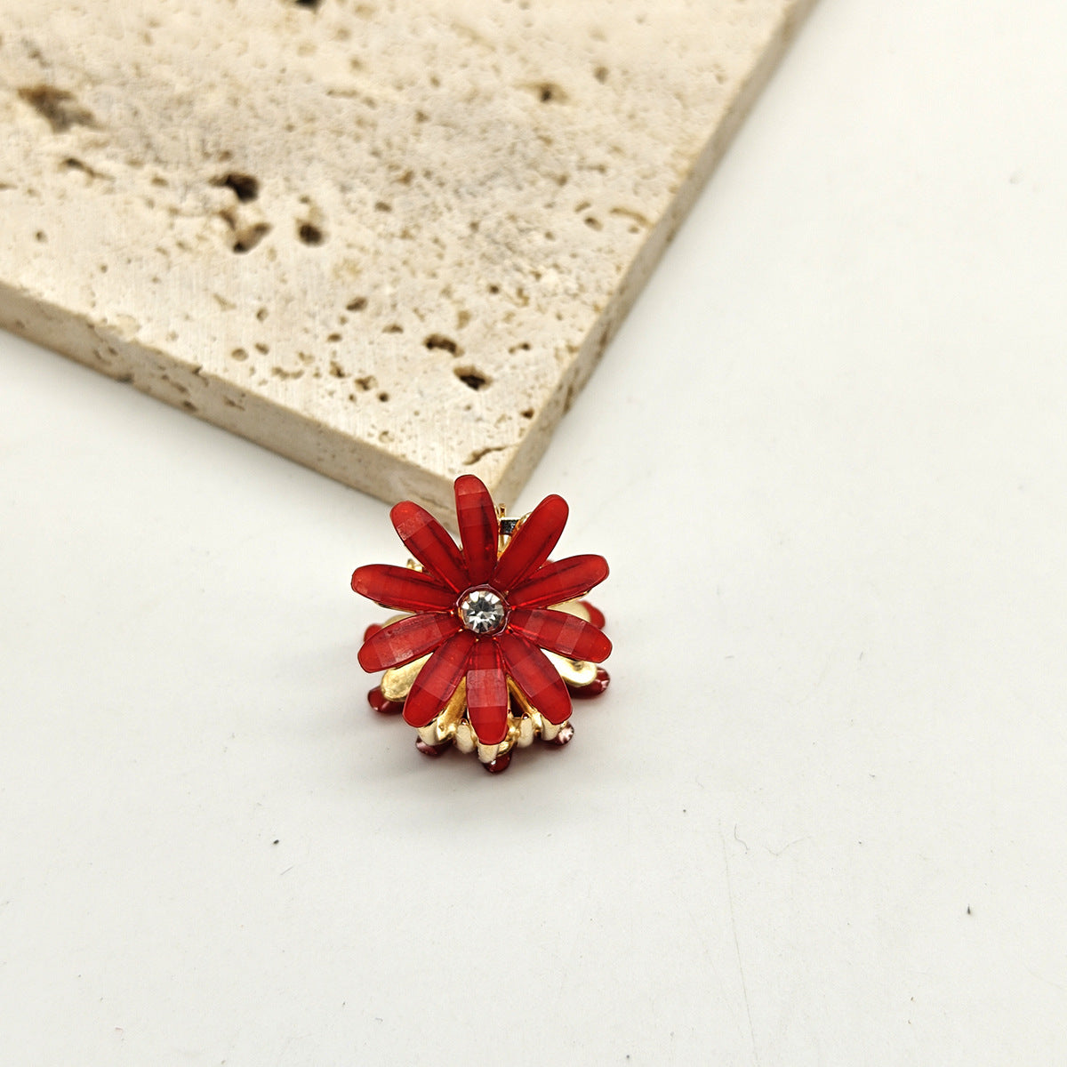 Mini Flowers Small Hair Accessory Hair Accessories Trumpet Simplicity
