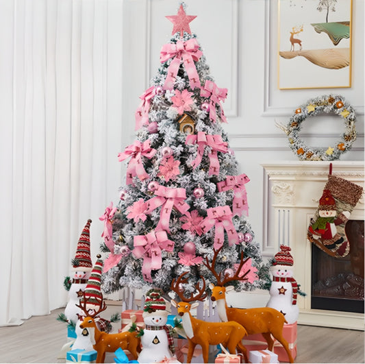 One 180cm Christmas Tree With Red Accessories, On Off-season Promotion. Don't Miss Out.