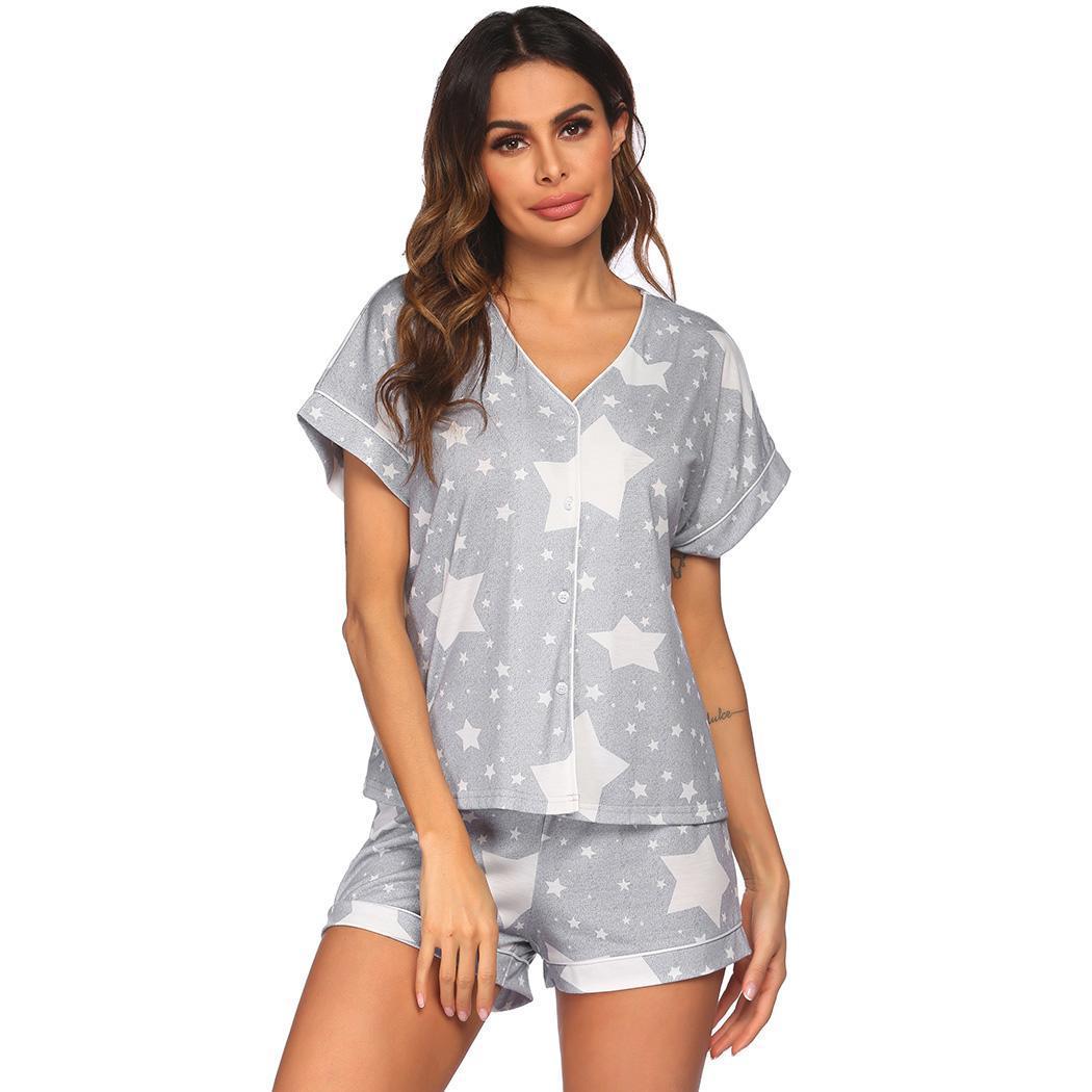 Pajamas Cardigan Button Modal Ladies' Homewear