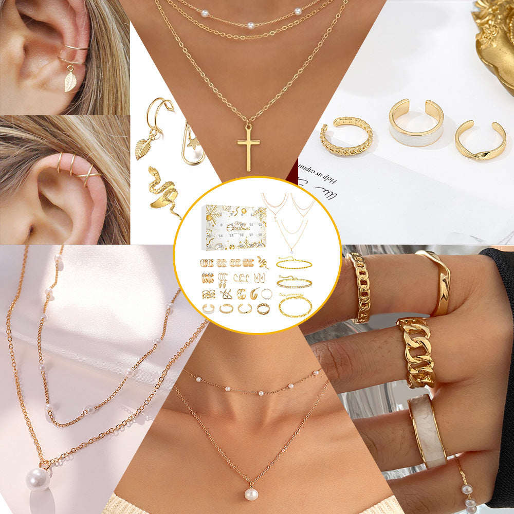 24-day Christmas Countdown Jewelly Blind Box