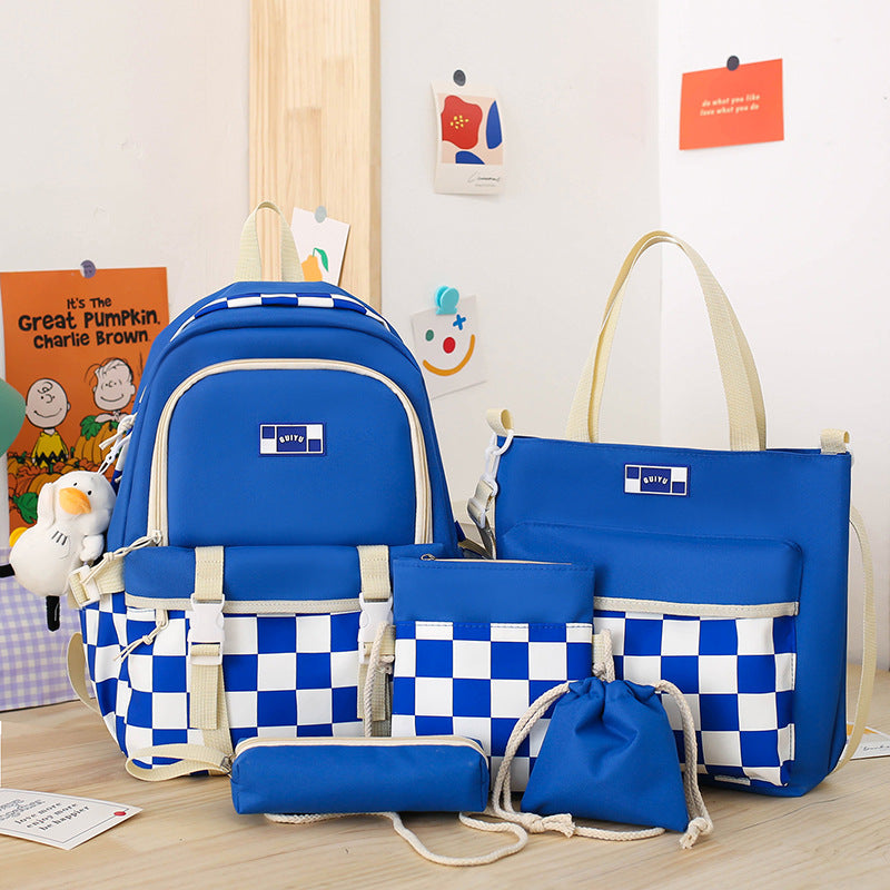 Primary School Student Schoolbag Girls' Lightweight Korean Style Large Capacity Backpack Children's Backpack