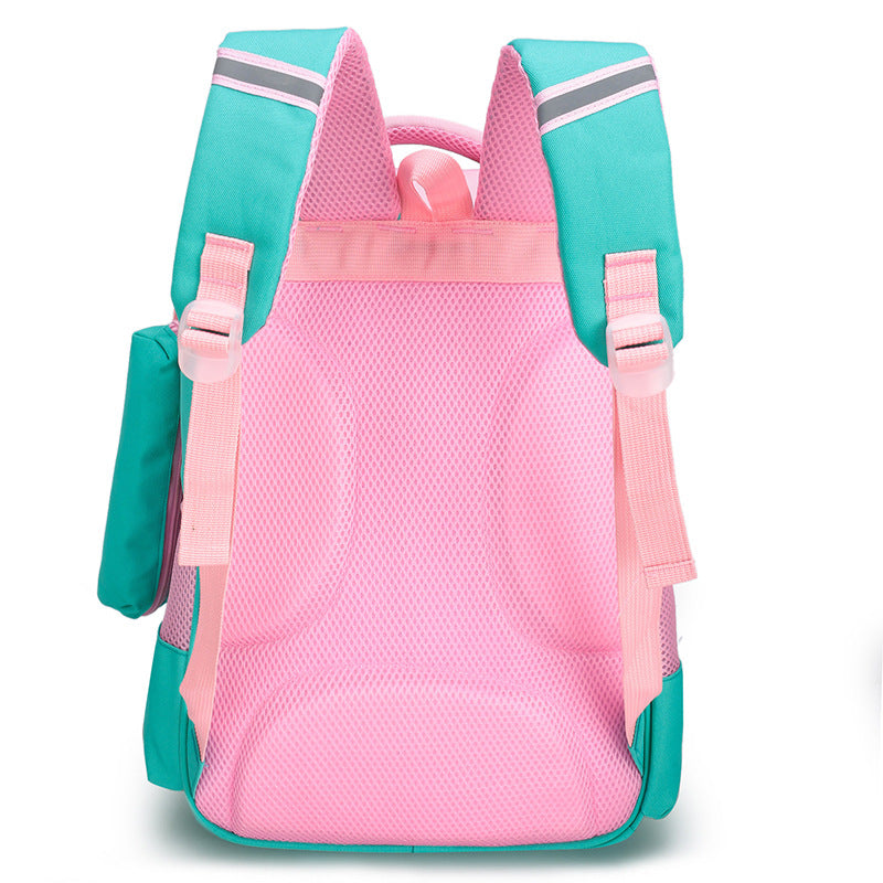 Primary School Schoolbag British College Style Large-capacity Spine Protection Backpack