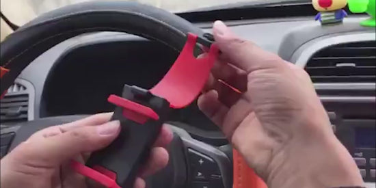 Car Steering Wheel Phone Clip Mount Holder Univers